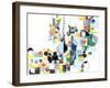 Papers No. 20-Erin McClusky Wheeler-Framed Art Print