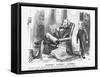 Papers! Papers! Papers!, 1864-John Tenniel-Framed Stretched Canvas