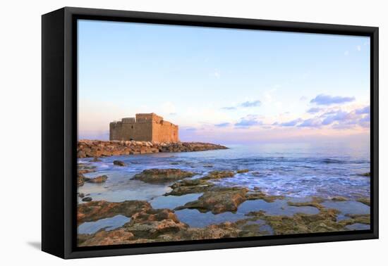 Paphos Castle, Paphos, Cyprus, Eastern Mediterranean Sea, Europe-Neil Farrin-Framed Stretched Canvas