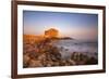 Paphos Castle with rocky shoreline, Paphos harbour, Cyprus, Mediterranean, Europe-John Miller-Framed Photographic Print