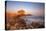 Paphos Castle with rocky shoreline, Paphos harbour, Cyprus, Mediterranean, Europe-John Miller-Stretched Canvas