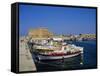 Paphos Harbour, Cyprus, Europe-John Miller-Framed Stretched Canvas