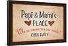 Papi and Mami's Place-null-Framed Poster