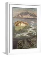 Papier-Nautilus (Chromolitho)-European School-Framed Giclee Print