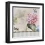 Papillon Bleu-Lizie-Framed Art Print