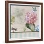 Papillon Bleu-Lizie-Framed Art Print