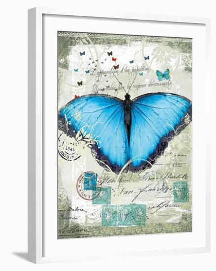 Papillon III-Ken Hurd-Framed Giclee Print