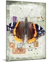 Papillon IV-Ken Hurd-Mounted Giclee Print