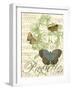 Papillon Melange I-null-Framed Art Print