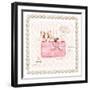 Papillon Puppy Purse-Chad Barrett-Framed Art Print