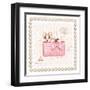 Papillon Puppy Purse-Chad Barrett-Framed Art Print