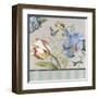 Papillon Turquoise-Lizie-Framed Art Print