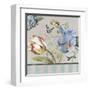 Papillon Turquoise-Lizie-Framed Art Print