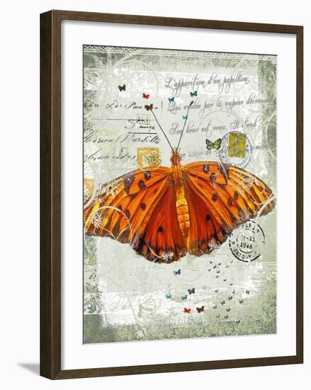 Papillon V-Ken Hurd-Framed Giclee Print