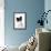 Papillon-null-Framed Photographic Print displayed on a wall