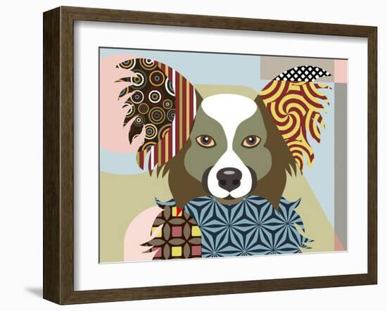 Papillon-Lanre Adefioye-Framed Giclee Print