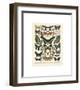 Papillons III-Adolphe Millot-Framed Giclee Print