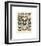 Papillons III-Adolphe Millot-Framed Giclee Print