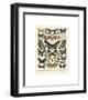 Papillons III-Adolphe Millot-Framed Giclee Print