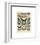 Papillons III-Adolphe Millot-Framed Giclee Print