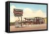 Pappy's Food Snacks, Roadside Retro-null-Framed Stretched Canvas