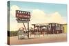 Pappy's Food Snacks, Roadside Retro-null-Stretched Canvas