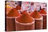 Paprika for Sale, Mercado Central (Central Market), Valencia-Martin Child-Stretched Canvas