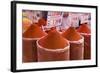 Paprika for Sale, Mercado Central (Central Market), Valencia-Martin Child-Framed Photographic Print