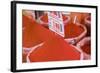 Paprika for Sale, Mercado Central (Central Market), Valencia-Martin Child-Framed Photographic Print