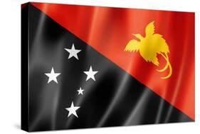 Papua New Guinea Flag-daboost-Stretched Canvas