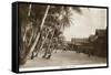 Papua New Guinea - Hanuabada Village-null-Framed Stretched Canvas