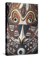 Papua New Guinea, Murik Lakes, Karau Village. Traditional Carved Masks-Cindy Miller Hopkins-Stretched Canvas