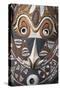 Papua New Guinea, Murik Lakes, Karau Village. Traditional Carved Masks-Cindy Miller Hopkins-Stretched Canvas