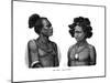 Papuan Types, 19th Century-Mesples-Mounted Giclee Print