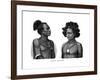 Papuan Types, 19th Century-Mesples-Framed Giclee Print