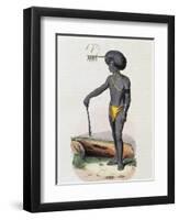 Papuans from Porto Dory (New Guinea)-null-Framed Premium Giclee Print