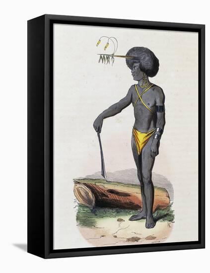 Papuans from Porto Dory (New Guinea)-null-Framed Stretched Canvas