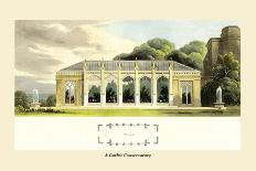 Gothic Conservatory-Papworth-Art Print