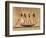 Papyrus, a Man Being Transported on a Barque to the Afterlife by Thoth, Khepri and Another God-null-Framed Giclee Print