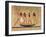 Papyrus, a Man Being Transported on a Barque to the Afterlife by Thoth, Khepri and Another God-null-Framed Giclee Print