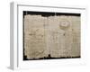 Papyrus astronomique d'Eudoxe-null-Framed Giclee Print