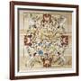 Papyrus Depicting Zodiacal Map, Reconstructed Ceiling at Temple of Hathor-null-Framed Giclee Print