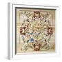 Papyrus Depicting Zodiacal Map, Reconstructed Ceiling at Temple of Hathor-null-Framed Giclee Print