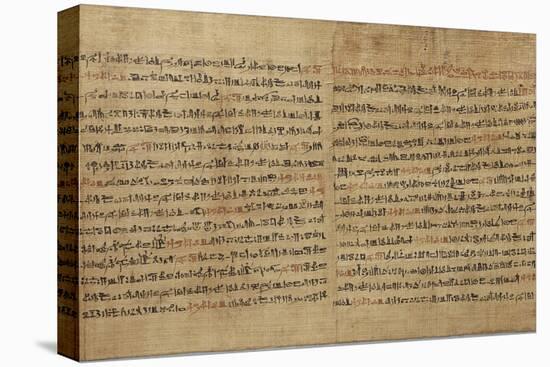 Papyrus du Livre des Morts de Djedkhonsouiousankh-null-Stretched Canvas