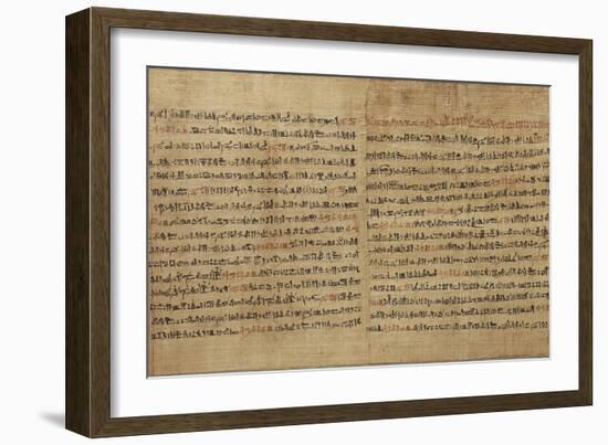 Papyrus du Livre des Morts de Djedkhonsouiousankh-null-Framed Giclee Print