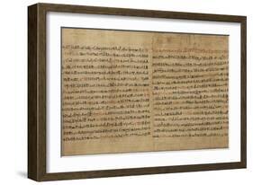 Papyrus du Livre des Morts de Djedkhonsouiousankh-null-Framed Giclee Print