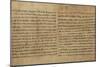 Papyrus du Livre des Morts de Djedkhonsouiousankh-null-Mounted Giclee Print