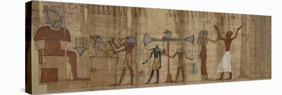 Papyrus du Livre des Morts de Tchahapiimou, supérieur des astronomes d'Amon-null-Stretched Canvas