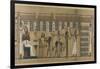 Papyrus funéraire de Nesmin : le défunt est introduit auprès d'Osiris-null-Framed Giclee Print