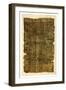 Papyrus Letter from a Schoolboy to His Father, C200 Ad-null-Framed Giclee Print